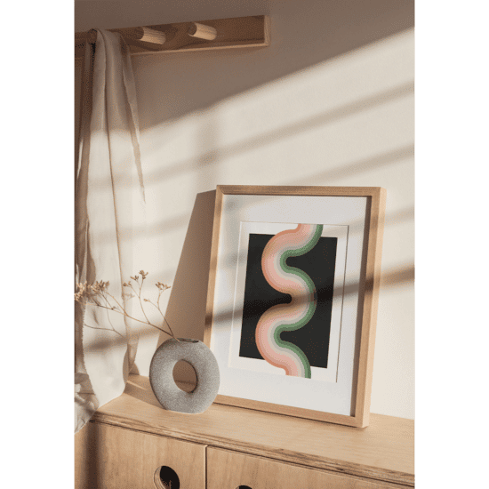 Retro Curves Poster - Image 4