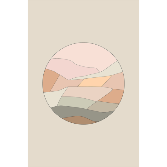 Colourful Landscape Poster No.1