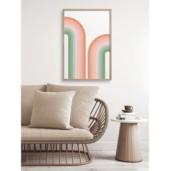 Retro Rainbow Poster - Image 4