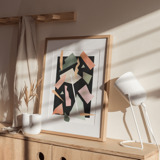 Earthy Paper Cuts Poster No.2 - Image 2