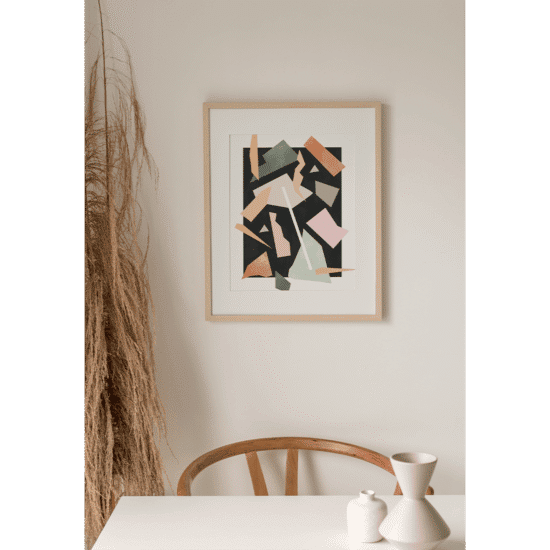 Earthy Paper Cuts Poster No.2 - Image 3
