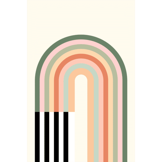 Earthy Mid Century Poster No.2
