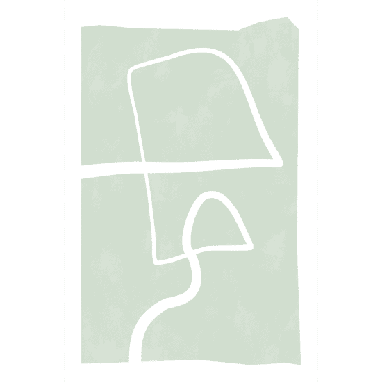 Pastel Single Line Poster No.1