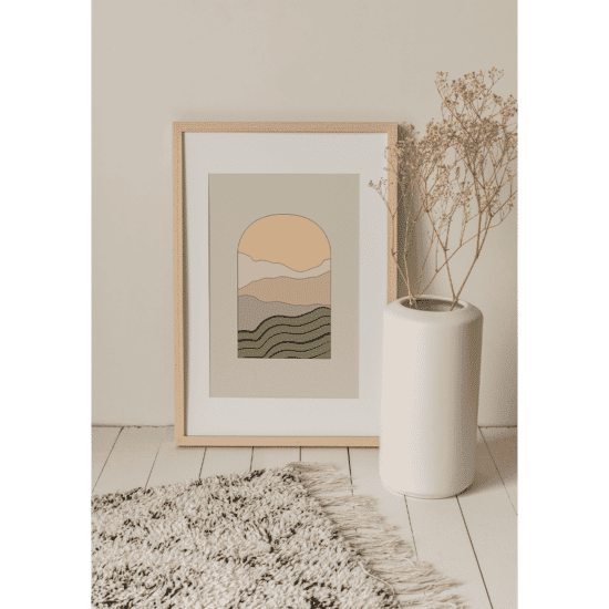 Arch Abstract Landscape Poster No.2 - Image 4