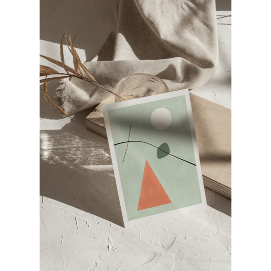 Green Abstraction Poster - Image 5