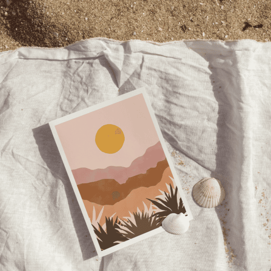 Pink Sunset Poster No.1 - Image 5