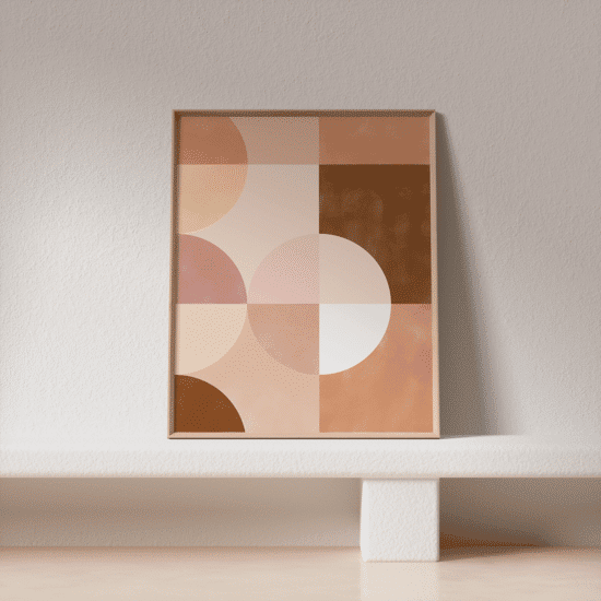 Mid Century Geometrics Poster No.2 - Image 3