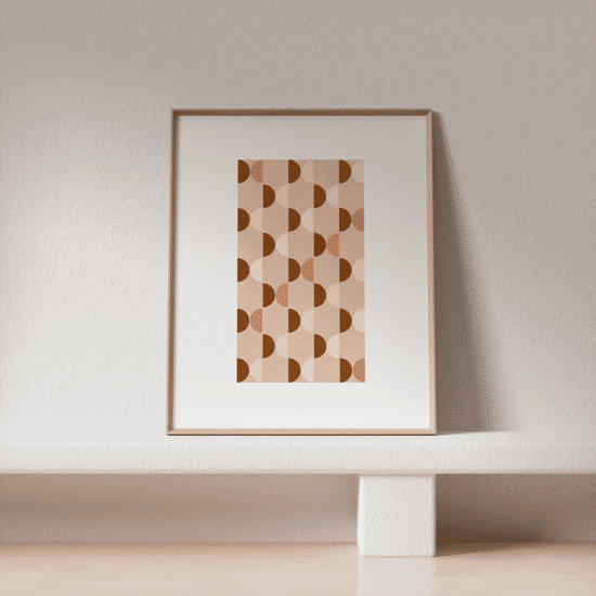 Mid Century Geometrics Poster No.3 - Image 2