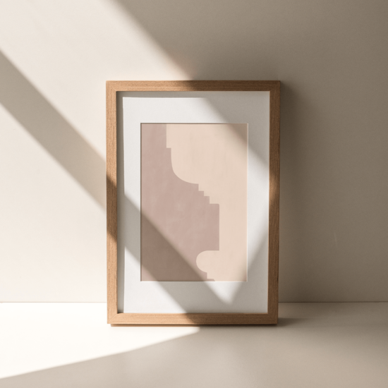 Simple Dusty Geometrics Poster - Image 3