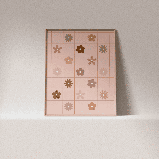 Trendy Flowers Poster - Image 5