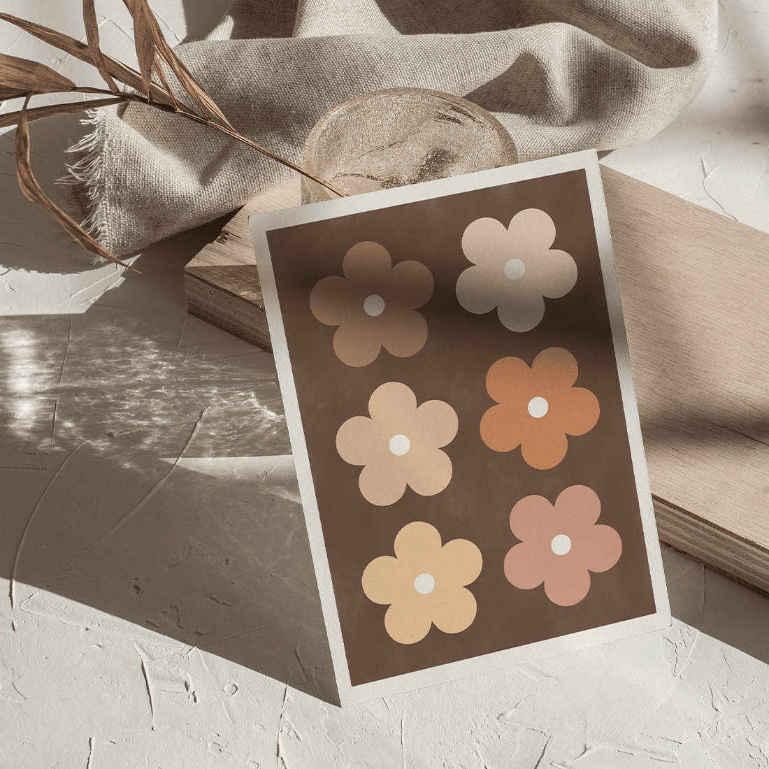 Flowers Illustration Poster - Image 4