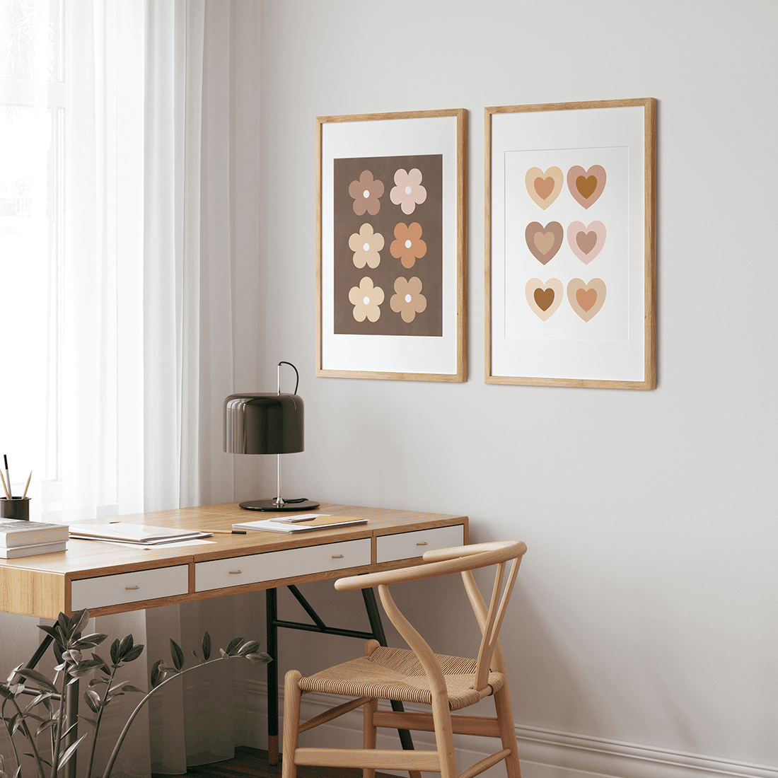 Flowers Illustration Poster - Image 5