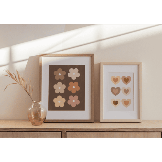 Hearts Illustration Poster - Image 5