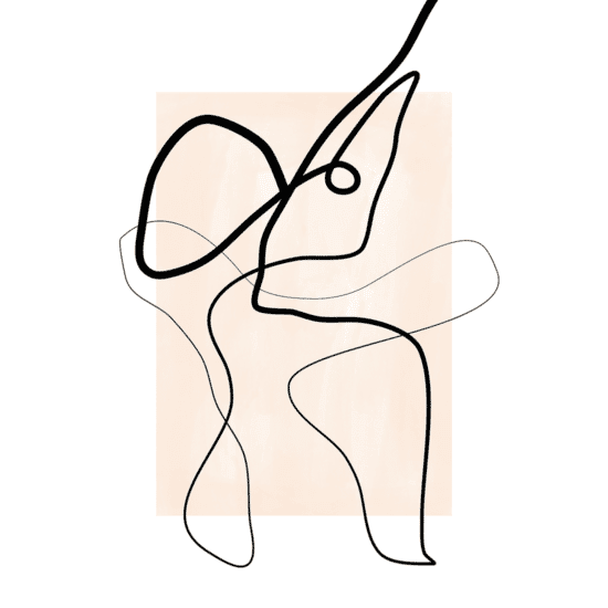 Graphic Line Art Poster No.1