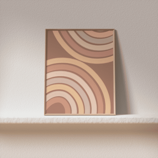 Watercolour Rainbow Poster - Image 4