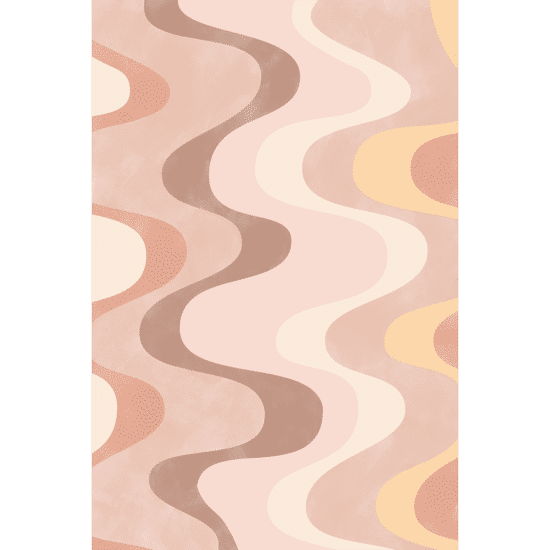 Retro Wavy Poster No.2