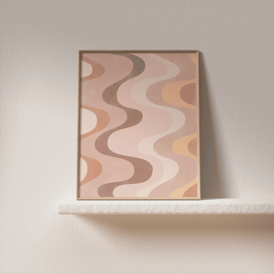 Retro Wavy Poster No.2 - Image 5