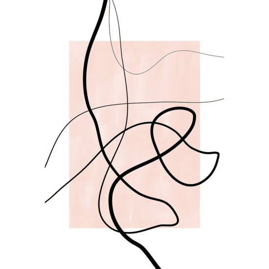 Graphic Line Art Poster No.2