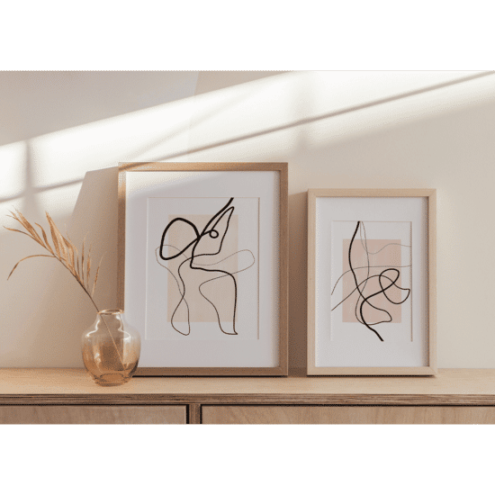 Graphic Line Art Poster No.2 - Image 5