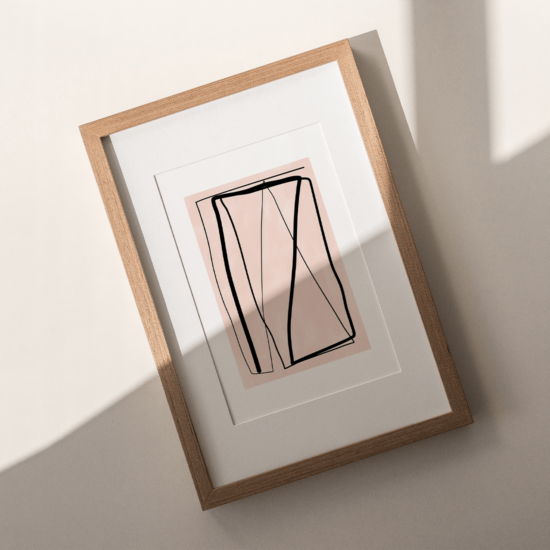 Graphic Line Art Poster No.3 - Image 3