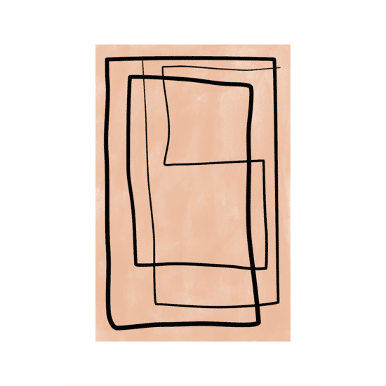Graphic Line Art Poster No.4