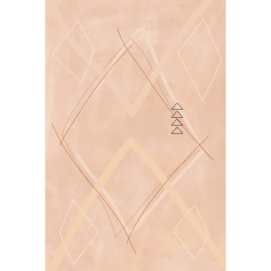 Abstract Moroccan Poster No.4