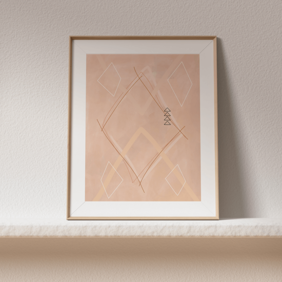 Abstract Moroccan Poster No.4 - Image 4