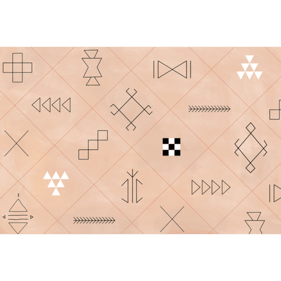 Abstract Moroccan Poster No.5