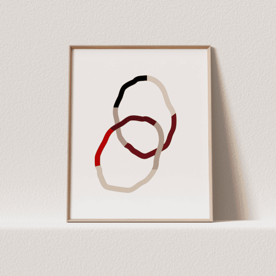 Abstract Circles Poster - Image 3