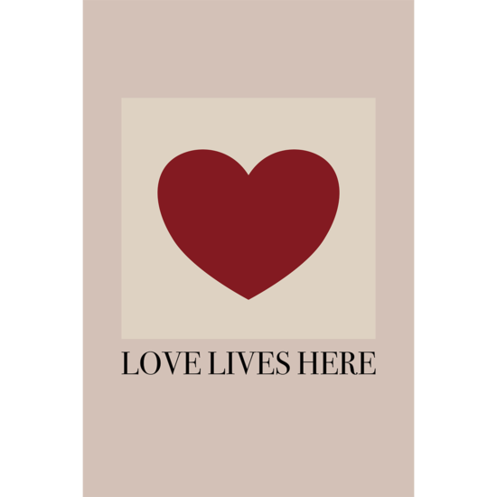 Love Lives Here Poster