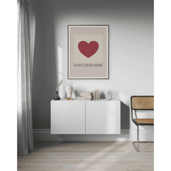 Love Lives Here Poster - Image 4