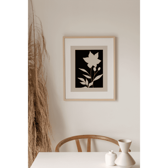 Flower Silhouette Poster No.1 - Image 4