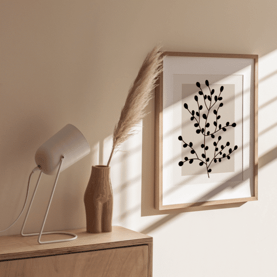 Flower Silhouette Poster No.2 - Image 5