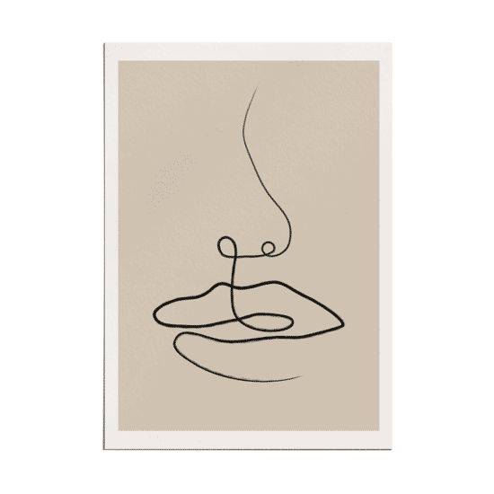 Face One Line Poster - Image 5