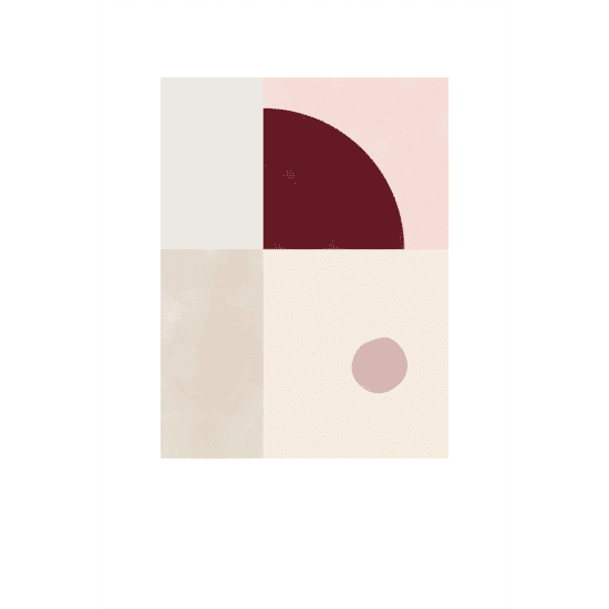 Pink & Red Graphic Poster No.1