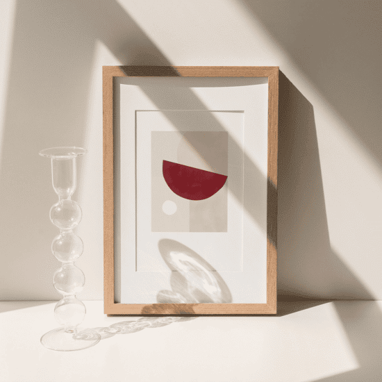 Pink & Red Graphic Poster No.2 - Image 2