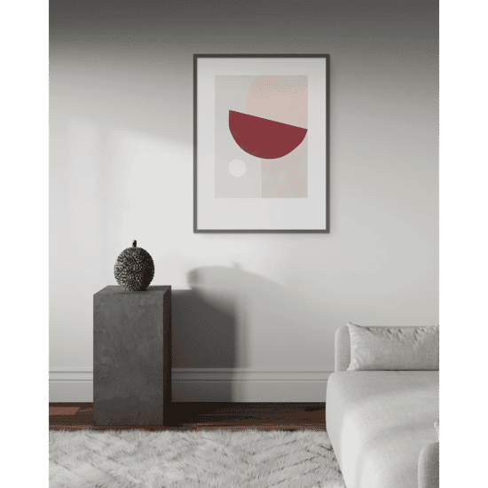 Pink & Red Graphic Poster No.2 - Image 4