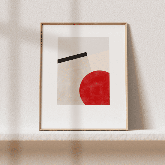 Pink & Red Graphic Poster No.3 - Image 3