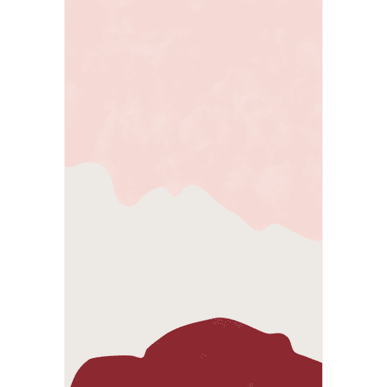 Watercolour Shapes Poster