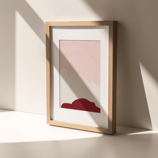 Watercolour Shapes Poster - Image 2