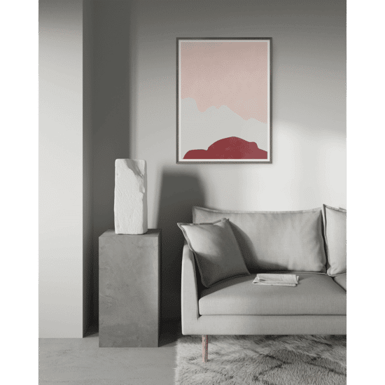 Watercolour Shapes Poster - Image 4