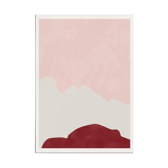 Watercolour Shapes Poster - Image 5