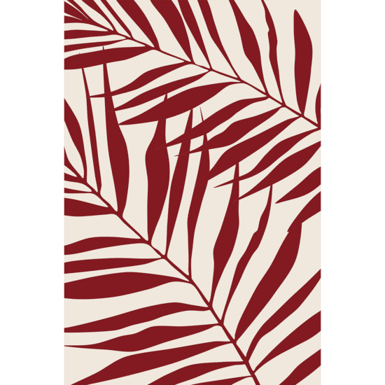 Burgundy Botanical Poster