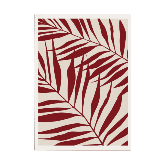 Burgundy Botanical Poster - Image 5