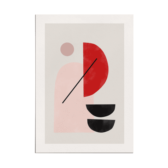 Retro Shapes Poster No.1 - Image 5