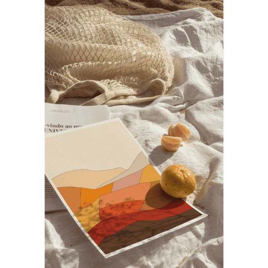 Terracotta Landscape Poster No.2 - Image 5