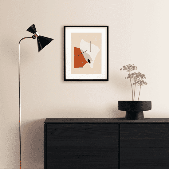 Abstract Terracotta Poster No.3 - Image 4