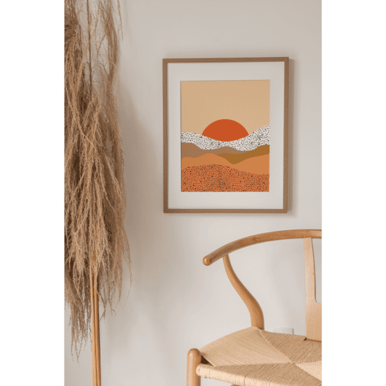Terracotta Mountains Poster No.1 - Image 3