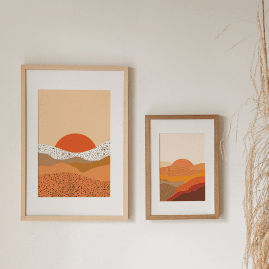 Terracotta Mountains Poster No.1 - Image 5