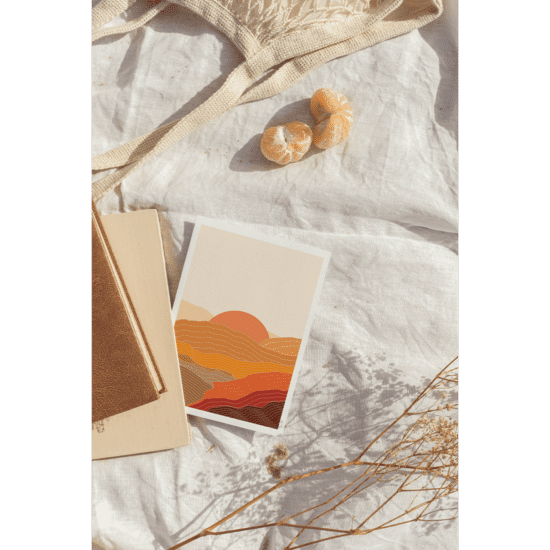 Terracotta Mountains Poster No.2 - Image 4